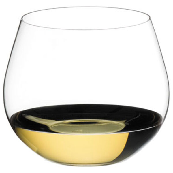 Riedel The "O" Crystal Oaked Chardonnay Wine Tumbler Glass 20.75oz FULL