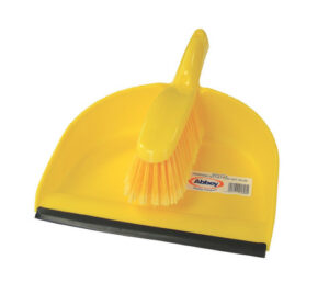 Yellow Dust Pan And Brush Set-0