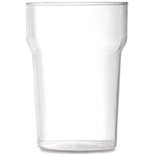 Nonic Polycarbonate Half Pint Glass 10oz CE