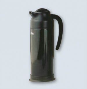 Elia Black Stainless Steel Shatterproof Vacuum Jug 1Litre-0