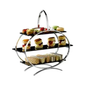Artis 3 Tiered Steel & Acrylic Cake Stand
