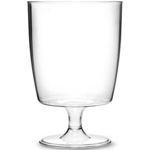 Disposable Polystyrene Wine Glass 8oz Lined @ 200ml SLEEVE
