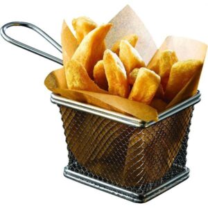 Serving Fry Basket 10 x 8 x 7.5cm-0