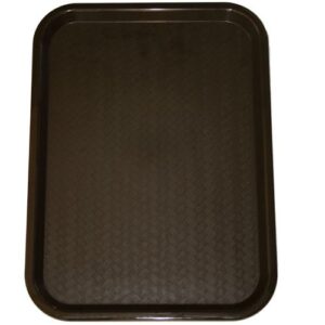 Fast Food Tray Brown 12" x 16"-0