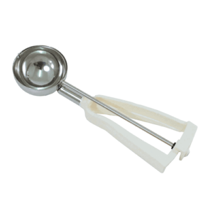 Size 10, 96ml Bonzer Litegrip Ice Cream Scoop Ivory-0