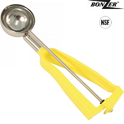 Size 20, 53ml Bonzer Litegrip Ice Cream Scoop Yellow-0