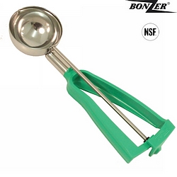 Size 12, 84ml Bonzer Litegrip Ice Cream Scoop Green-0