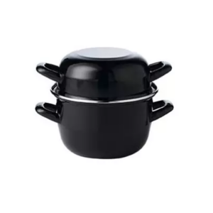Mussel Casserole Dish & Cover (Black) 17 1/2oz-0