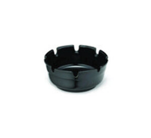 Stacking Black Deepwell Ashtray-0