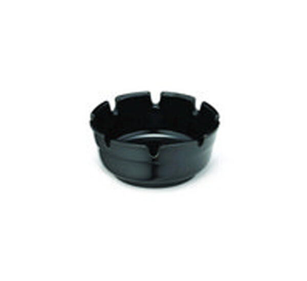 Stacking Black Deepwell Ashtray-0