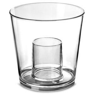 Polycarbonate Bomb Shot Glass 100 + 25ml CE