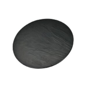 Round Reversible Slate / Granite Platter 33cm-0