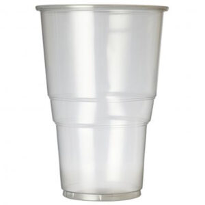 Premium Disposable Polypropylene Pint Glass 20oz CE