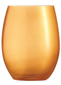 Primarific Gold Hi-Ball Tumbler Glass 12.75oz