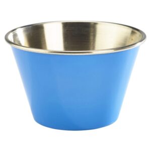 Blue Stainless Steel Ramekin 12oz