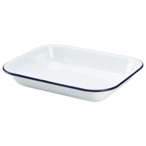 Genware Enamel Baking Tray 280x 230x 45mm