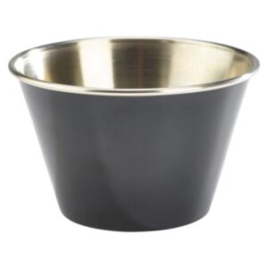 Black Stainless Steel Ramekin 12oz