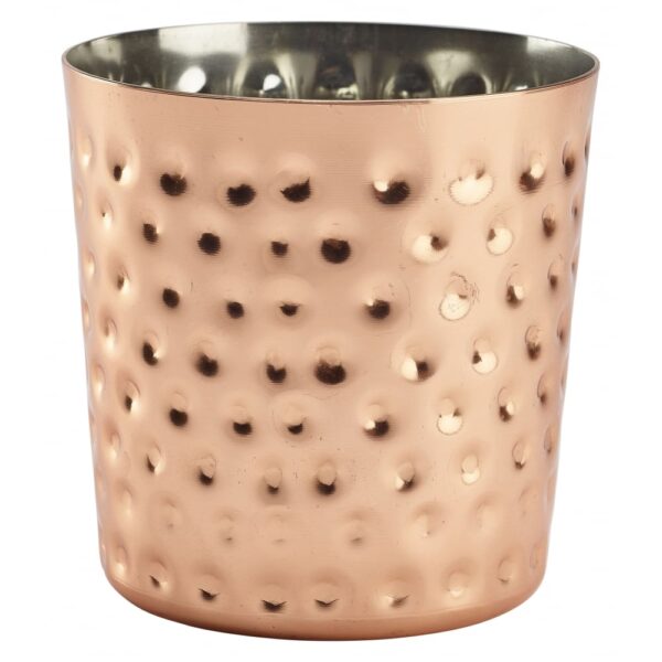 Hammered Copper Serving Cup 14.8oz