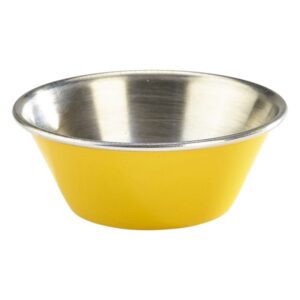 Yellow Stainless Steel Ramekin 1.5oz