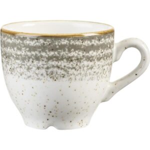 Churchill Homespun Espresso Cup 3.5oz Stone Grey