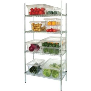 Vogue 4 Tier Wire Shelving Kit 915x460mm