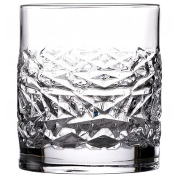 Textures Double Old Fashioned Glass 13.25oz - Crystal