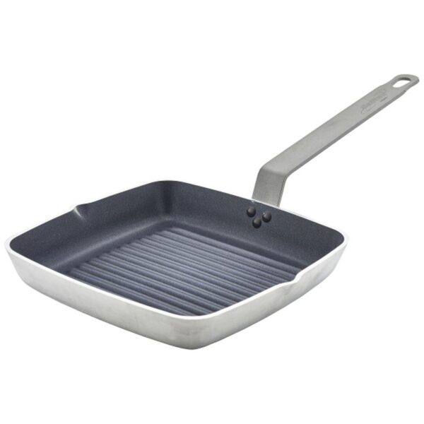 Teflon Non-Stick Ribbed Skillet 24cm