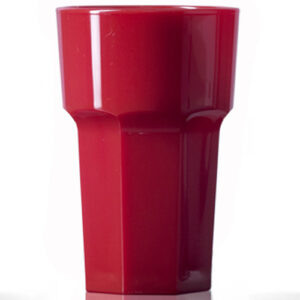 Elite Remedy Polycarbonate Hi-Ball Glass 10oz Red