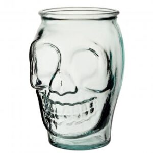 Tall Skull Glass