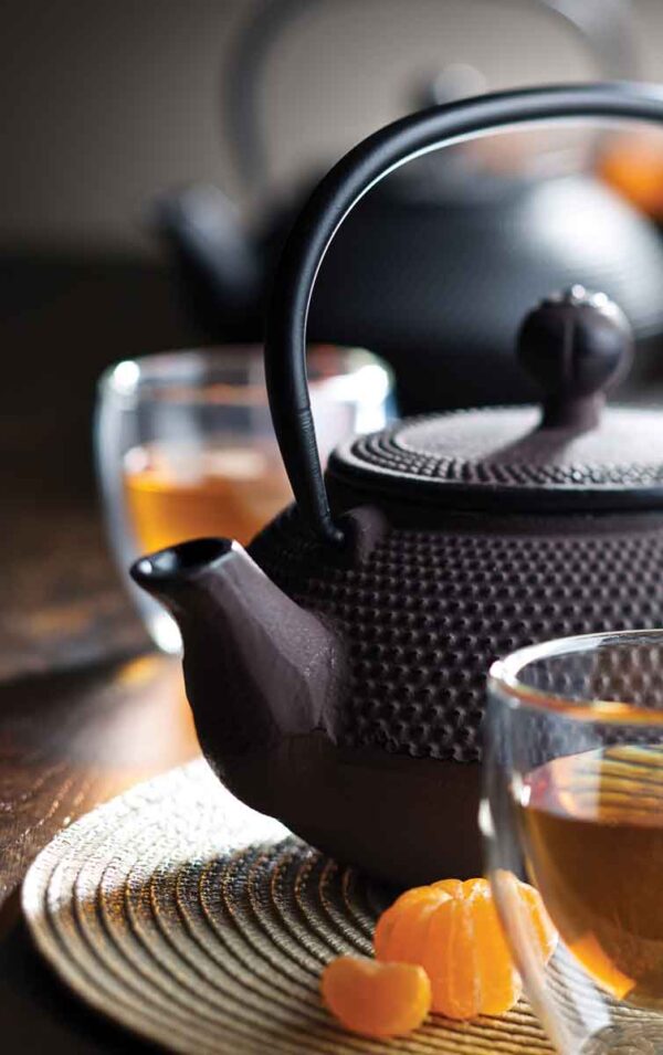 Mandarin Teapot Black