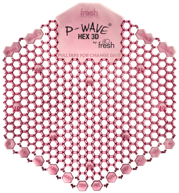 Spiced Apple Hex 3D Urinal Screen