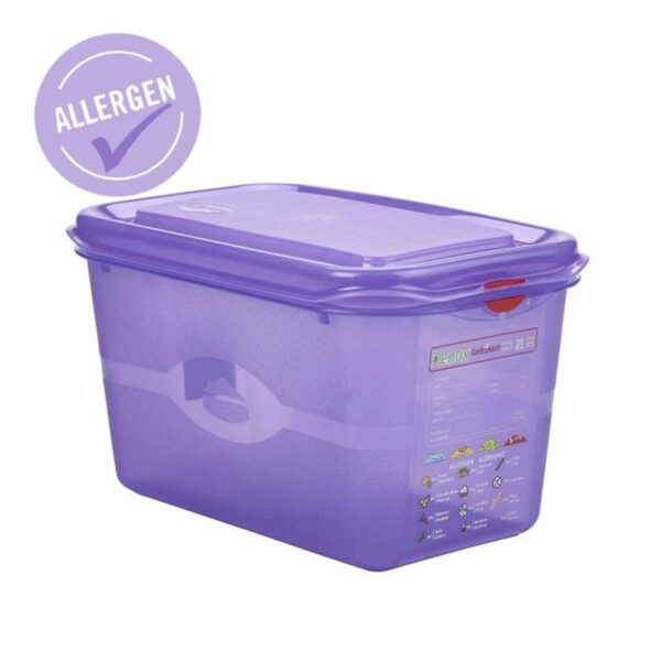 Allergen GN Storage Container 1/4 150mm Deep 4.3L-12286