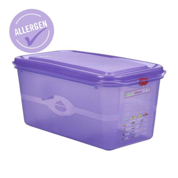Allergen GN Storage Container 1/3 150mm Deep 6L-12287