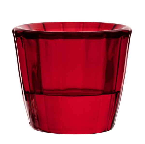 Ribbed Red Nightlight Holder-12410