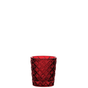 Criss Cross Red Nightlight Holder
