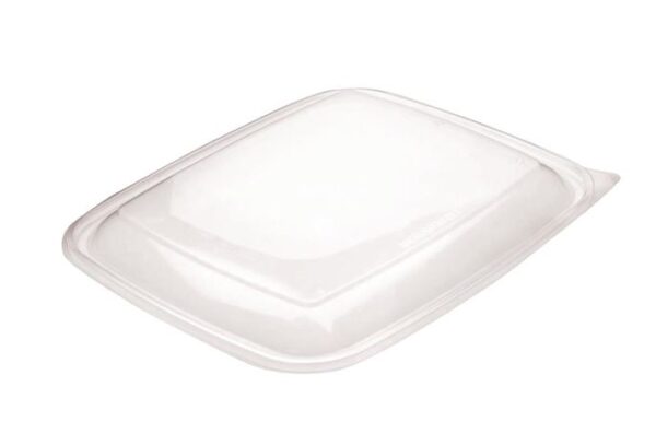 Fastpac Large Rectangular Food Container Lids 1350ml / 48oz -0