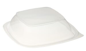 Fastpac Square Microwavable Container 500 ml Clear Lid to Fit-0