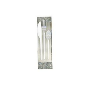 Recyclable 3 in 1 Cutlery Pack Set (Polystyrene)-0