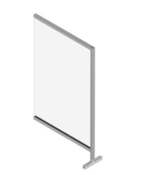 Modular with Extra Panel Protective Screen