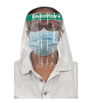 EnviroVisor Plastic Face Visor With Foam-0