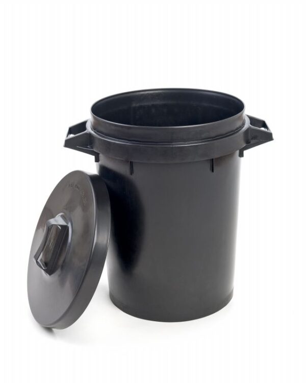 Heavy Duty Replacement Bin Lid Dustbin Lid 500mm Diameter For 90Ltr Bins-0