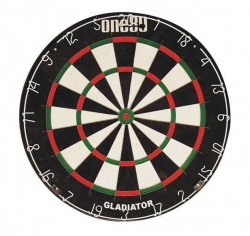 Gladiator Bristle Professional Dart Board Staple Free Spider