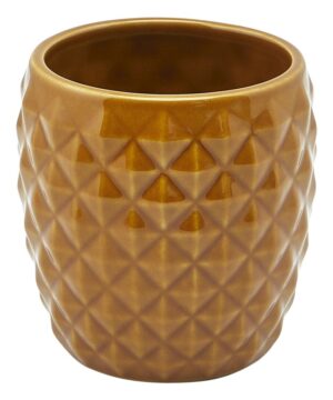 Brown Pineapple Tiki Mug