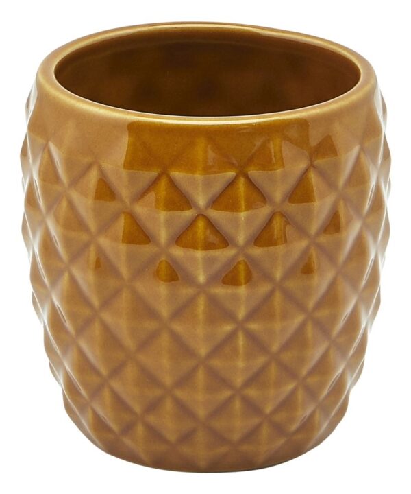 Brown Pineapple Tiki Mug