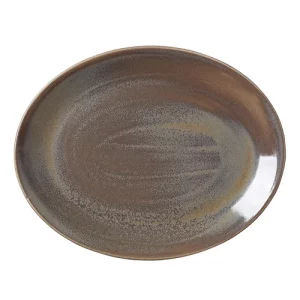 Steelite Performance Revolution Oval Plate Granite 34.3cm/13.5"