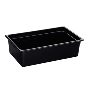 150mm Deep High Heat 1/1 GN Pan Black
