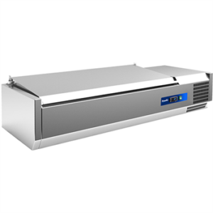 Prodis EC-T15S, 1500mm 6 x 1/3GN Topping Unit With Stainless Steel Lid