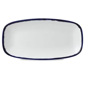 Dudson Harvest Chefs Oblong Plate Ink 35 x 18.7cm/13.9 x 7.4"