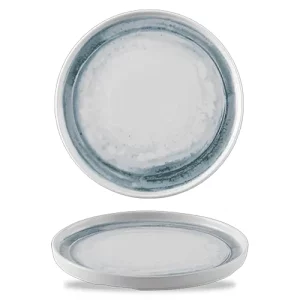 Dudson The Maker's Collection Finca Walled Plate Limestone 26cm/10.25"
