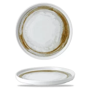 Dudson The Maker's Collection Finca Walled Plate Sandstone 26cm/10.25"